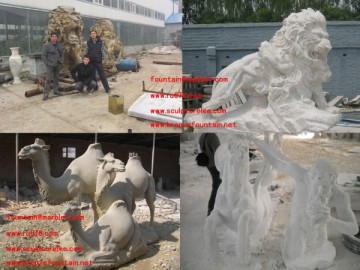 Marble Animal Sculptures