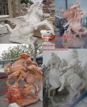 Marble Animal Sculptures