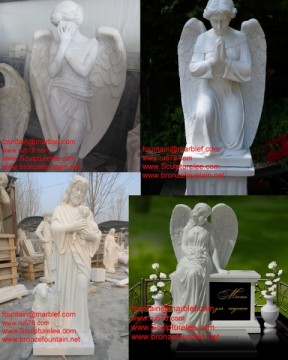Architectural Salvage/ Architectural Sculpture/ Brass Sculpture/ Classical Brass Angel